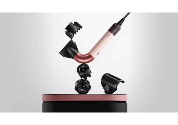Фен Dyson Supersonic R HD18 Professional, Straight+Wavy (Jasper Plum), Комплектация: Без кейса, Тип волос: Для прямых и волнистых волос (Straight+Wavy), Цвет: Jasper plum, изображение 3