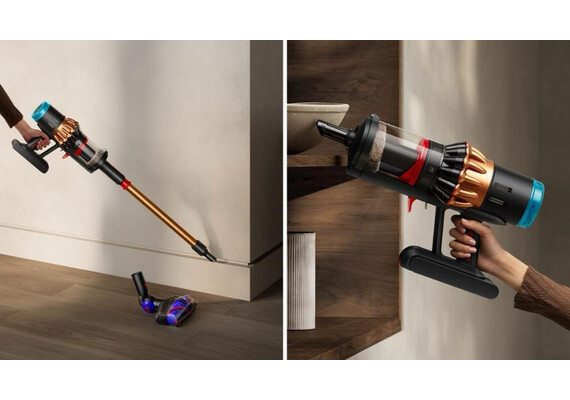 Dyson V16 Piston Animal (4 насадки+ многофункциональная зарядная подставка), Выбрать комплектацию: С 4 насадками + Многофункциональная зарядная подставка, Цвет: Black/Copper, Тип вилки: AU, изображение 6