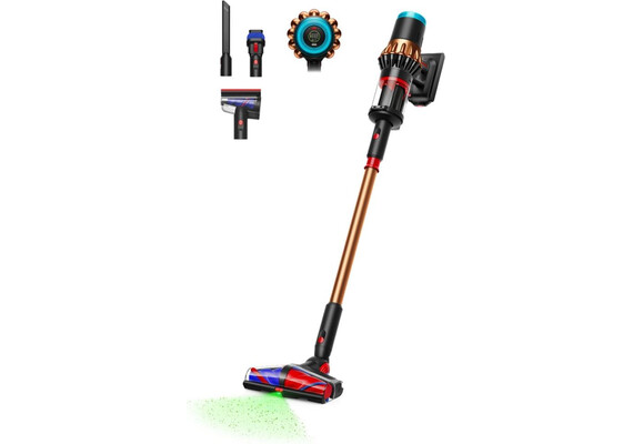Dyson V16 Piston Animal, Выбрать комплектацию: С 4 насадками , Цвет: Black/Copper, Тип вилки: AU