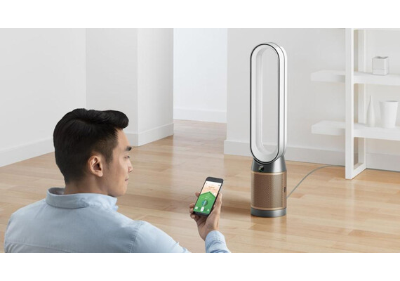 Очиститель воздуха Dyson Purifier Cool PC2 De-NOx TP12 (White/Gold), Цвет: White/Gold, изображение 5