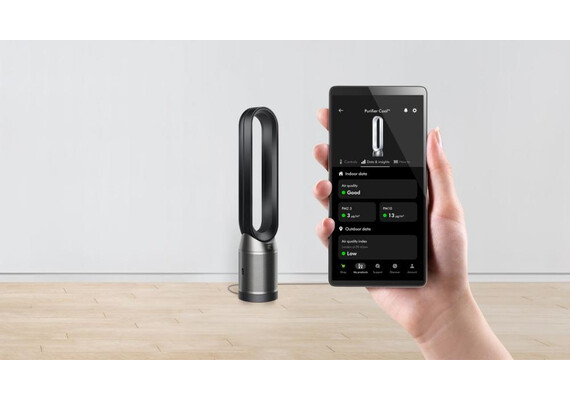 Очиститель воздуха Dyson Purifier Cool PC1 TP11 (Black/Nickel), Цвет: Black/Nickel, изображение 6