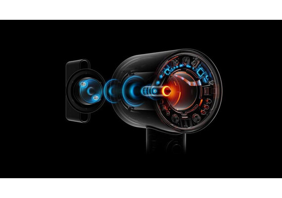 Фен Dyson Supersonic Nural HD16 Straight+Wavy (Amber silk), Комплектация: С кейсом, Диффузор: Есть , Вариант комплекта: Straight+Wavy, Цвет: Amber silk, Тип вилки: AU, изображение 4