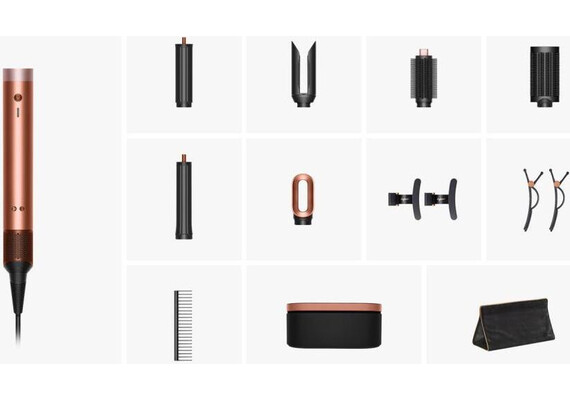 Стайлер Dyson Airwrap HS09 Coanda2x™ (Amber silk), Цвет: Amber silk, изображение 2