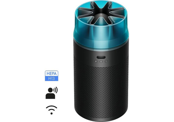 Компактный очиститель Dyson HushJet™ HJ10 (Black/Teal), Цвет: Black/Teal