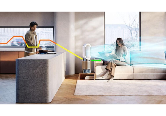 Увлажнитель-очиститель воздуха Dyson Humidify+Cool PH2 De-NOx PH05, изображение 3