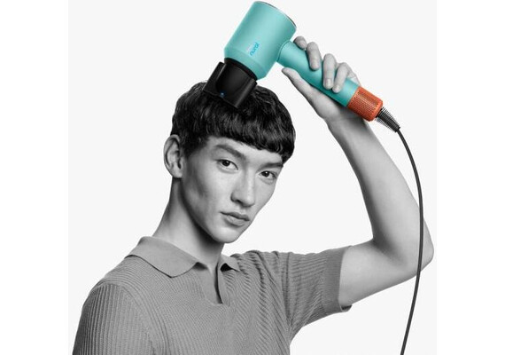Фен Dyson Supersonic Nural HD16 Curly+Coily (Ceramic patina/Topaz), Комплектация: Без кейса, Диффузор: Есть , Вариант комплекта: Curly+Coily, Цвет: Ceramic Patina/Topaz, Тип вилки: EU, изображение 6