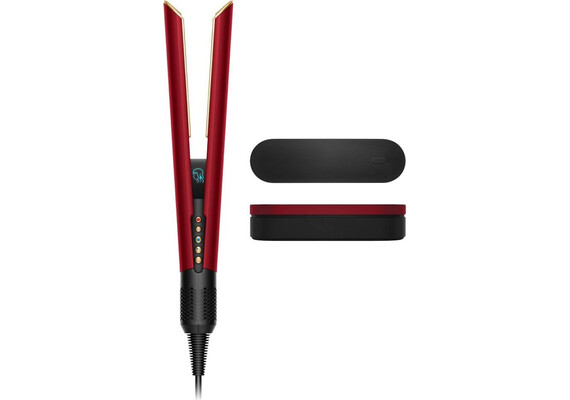 Выпрямитель Dyson Airstrait HT01 (Red Velvet/Gold), Комплектация: С кейсом, Цвет: Red Velvet/Gold, Тип вилки: EU