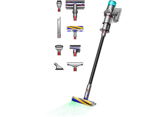 Dyson V15 Detect Total Clean (Nickel/Black), Цвет: Nickel/Black