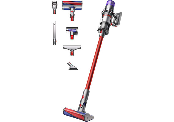 Dyson V11 Fluffy (Nickel/Red)