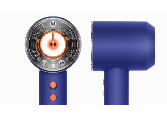 Фен Dyson Supersonic Nural HD16 Straight+Wavy (Vinca Blue/Topaz), Комплектация: Без кейса, Диффузор: Есть , Вариант комплекта: Straight+Wavy, Цвет: Vinca Blue/Topaz, Тип вилки: AU, изображение 2