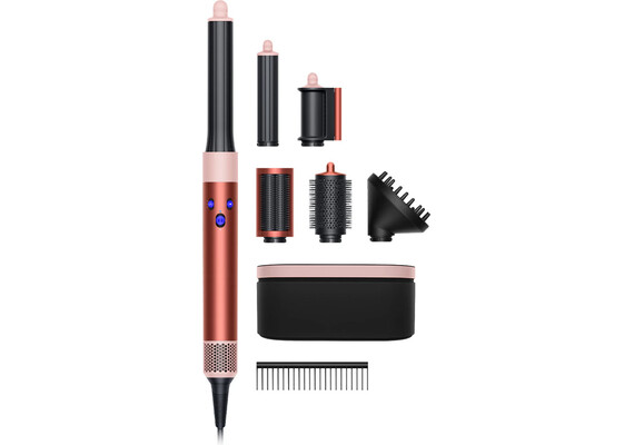 Стайлер Dyson Airwrap HS05 Complete Long Volumise (Strawberry Bronze/Blush Pink), Вариант комплекта: Complete Long Volumise, Цвет: Strawberry Bronze/Blush Pink, Тип вилки: EU