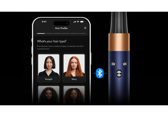Стайлер Dyson Airwrap i.d. HS08 Straight+Wavy (Prussian Blue/Rich Copper), Вариант комплекта: Straight+Wavy, Цвет: Prussian Blue/Rich Copper, Тип вилки: AU, изображение 5