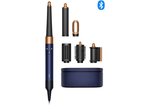 Стайлер Dyson Airwrap i.d. HS08 Straight+Wavy (Prussian Blue/Rich Copper), Вариант комплекта: Straight+Wavy, Цвет: Prussian Blue/Rich Copper, Тип вилки: AU