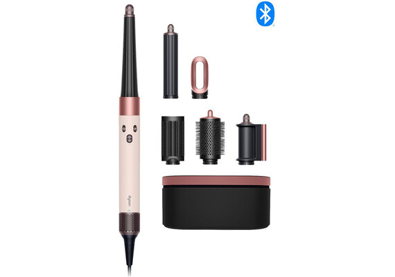 Стайлер Dyson Airwrap i.d. HS08 Straight+Wavy (Ceramic Pink/Rose Gold), Вариант комплекта: Straight+Wavy, Цвет: Ceramic Pink/Rose Gold, Тип вилки: AU