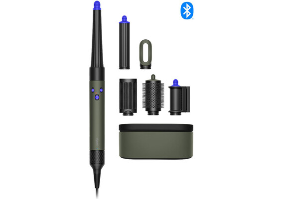 Стайлер Dyson Airwrap i.d. HS08 Straight+Wavy (Ceramic Khaki), Вариант комплекта: Straight+Wavy, Цвет: Ceramic Khaki, Тип вилки: EU