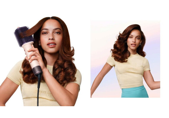 Стайлер-щётка Dyson Airsmooth (Ceramic Pink/Rose Gold), изображение 7