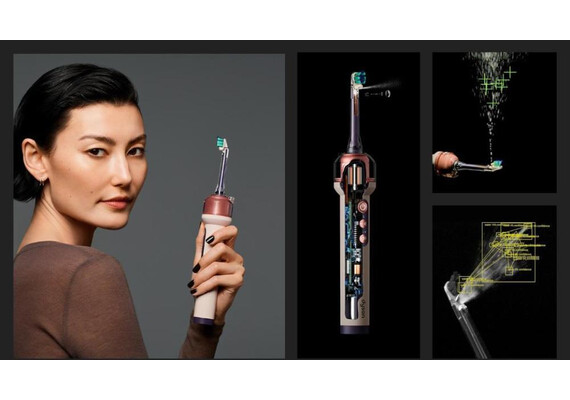 Электрическая зубная щетка Dyson CameraJet™ (Ceramic pink), Цвет: Керамический розовый, изображение 8