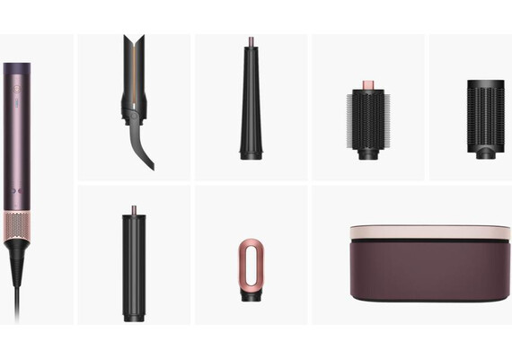 Стайлер Dyson Airwrap Co-anda2x™ - Straight+Wavy (Jasper plum), Цвет: Яшмово-сливовый, изображение 4