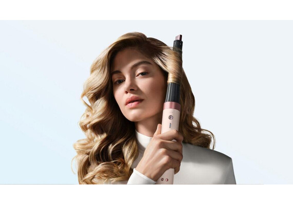 Стайлер Dyson Airwrap Co-anda2x™ - Straight+Wavy (Ceramic Pink/Roze Gold), Цвет: Керамический розовый/Розовое золото, изображение 2