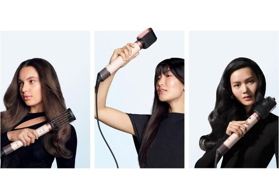 Стайлер Dyson Airwrap Co-anda2x™ - Straight+Wavy (Ceramic Pink/Roze Gold), Цвет: Керамический розовый/Розовое золото, изображение 5